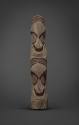 Slit Gong Head, 20th Century
Ambrym Island, Vanuatu, Melanesia
Wood and pigment; 84 × 17 × 19…