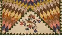 Star of Bethlehem Quilt with Chintz Cutout Appliqué, 1820s to 1830s
Virginia
Cotton; 97 1/2 ×…