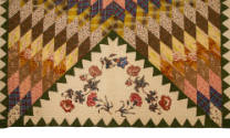 Star of Bethlehem Quilt with Chintz Cutout Appliqué, 1820s to 1830s
Virginia
Cotton; 97 1/2 ×…