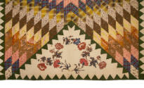 Star of Bethlehem Quilt with Chintz Cutout Appliqué, 1820s to 1830s
Virginia
Cotton; 97 1/2 ×…