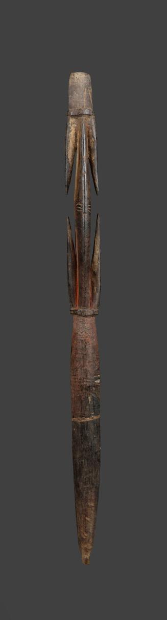 Digging Stick
20th Century
Wosera Abelam culture 
Papua New Guinea
Wood and pigment
Anonym…