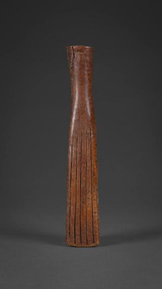 Barkcloth Beater
late 19th to early 20th Centur
Gau Island, Fiji
Wood
Gift of Kristine Moe …