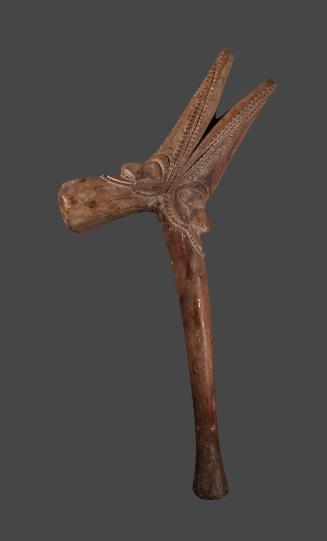 Club
20th Century
Ambrym Island, Vanuatu
Wood
Bowers Museum Purchase provided by the Jordan…