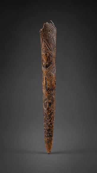 Dagger
20th Century
Abelam or Iatmul culture
Papua New Guinea
Cassowary bone and pigment
G…
