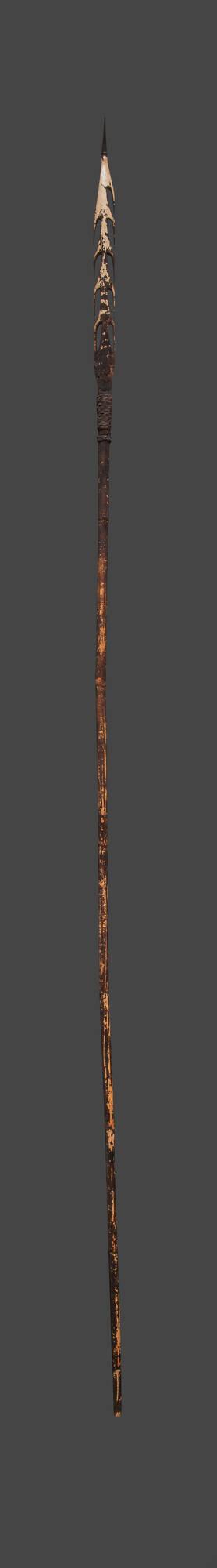 Arrow
20th Century
Papua New Guinea
Wood, plant fiber, and pigment
Gift of Greg and Maria H…