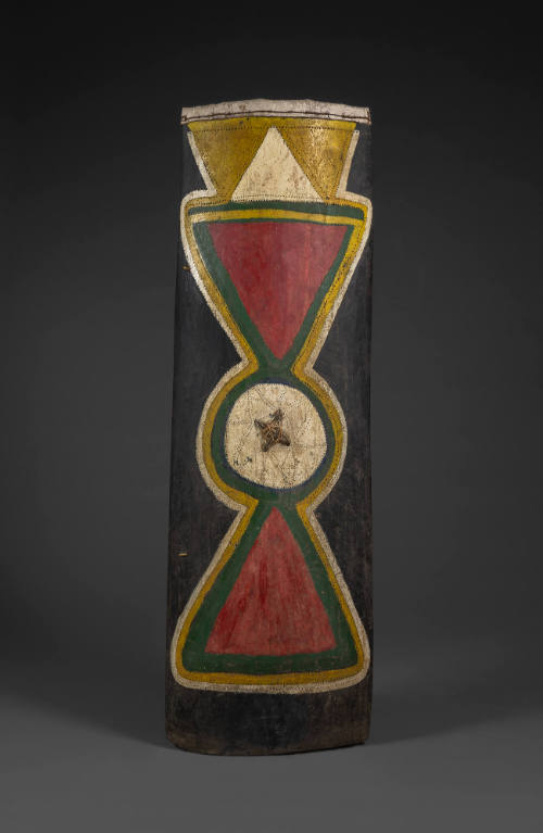 Shield
early to mid 20th Century
Southern Highlands Province, Papua New Guinea
Wood, plant f…