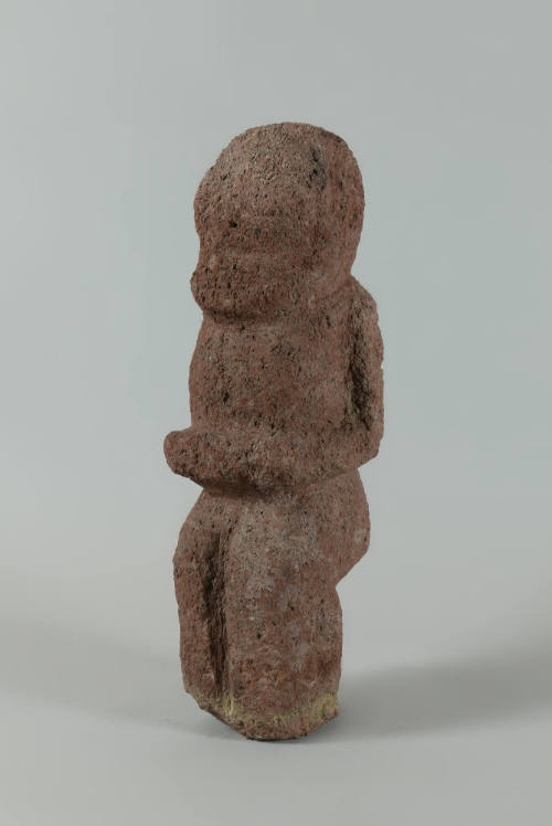 Tiki Figure, 19th Century or earlier
Nuku Hiva, Marquesas Islands, French Polynesia
Stone; 18…